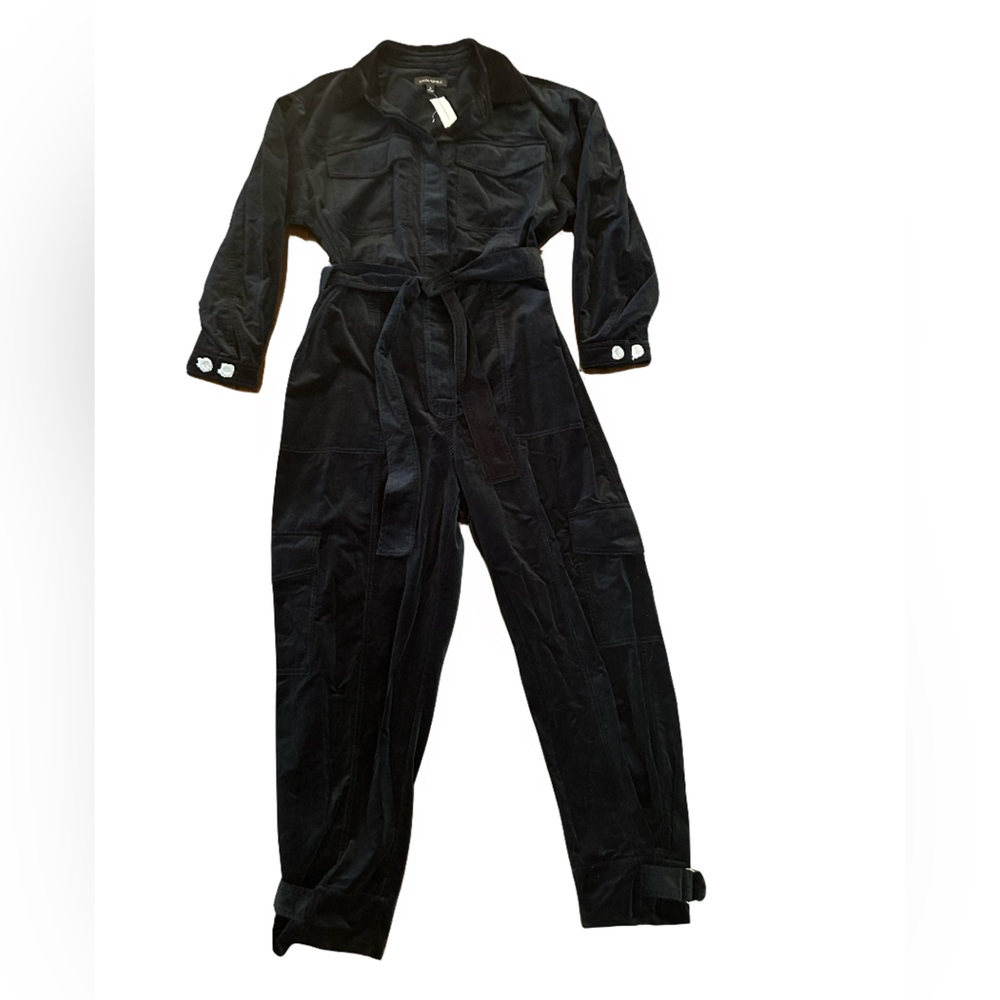 Banana Republic Women’s Large Jumpsuit Forest Green NWT - Picture 2 of 10